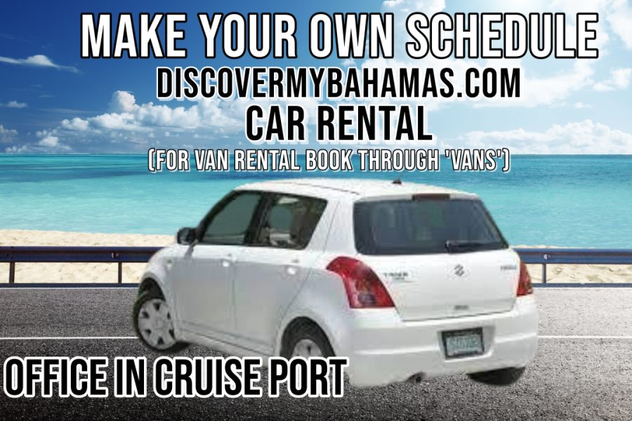 CAR RENTAL WITH ISLAND JEEP & CAR RENTAL – OFFICE IN BOTH CRUISE PORTS